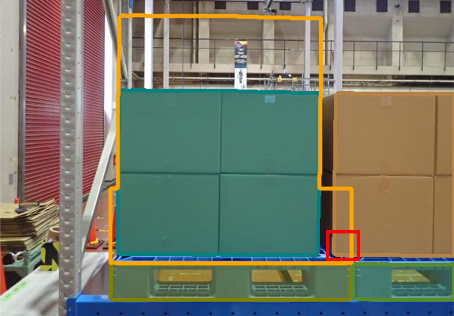 「ととのったーっ(荷物の山が)!物流危機を救う整理整頓のコツ、AIが教えます」ブースのイメージ画像