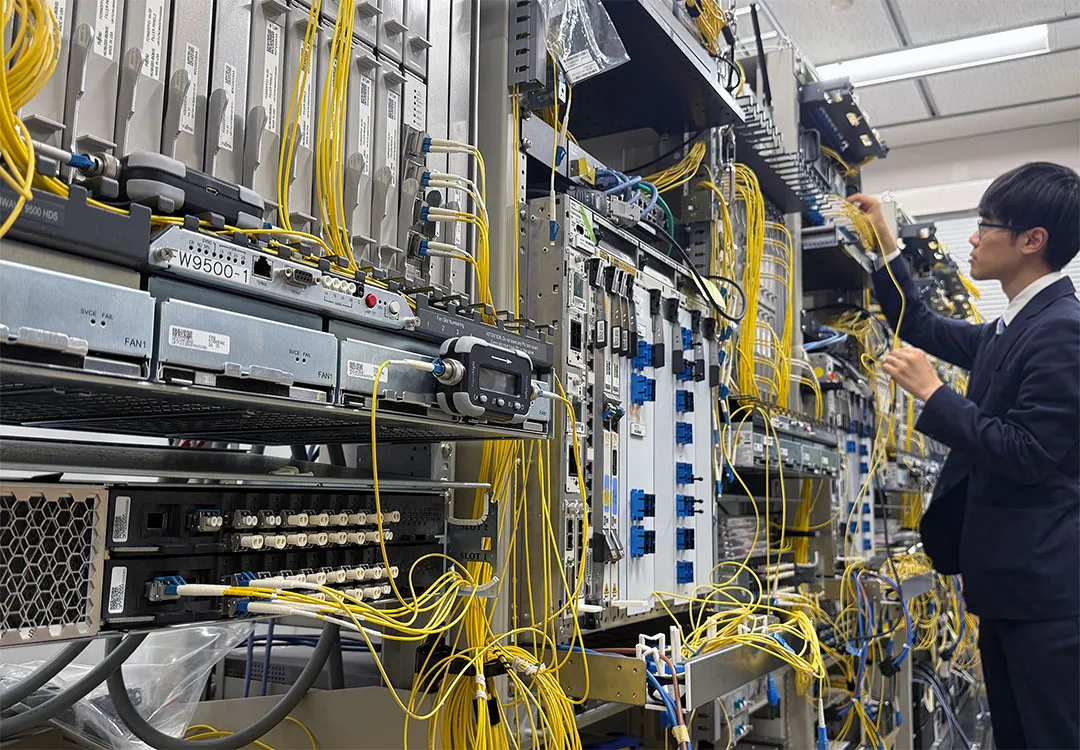 高速・大容量通信をリアルタイムで体感するツアーのイメージ画像