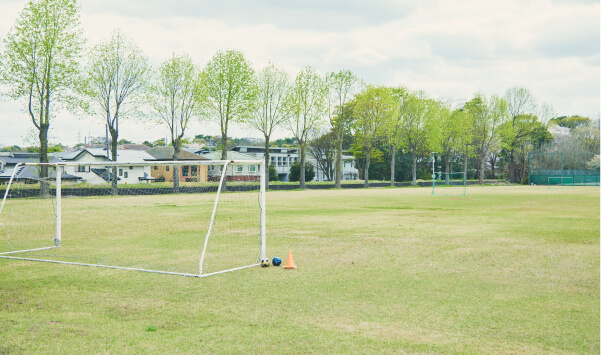 サッカーコートの画像