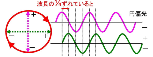 円偏光の図