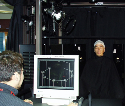 頭部形状スキャナ