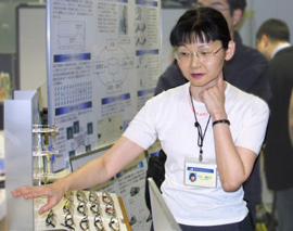 河内まき子博士の写真