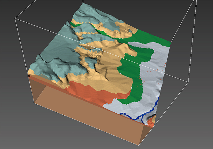 Picture of 3D Geological Map