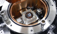 レーザー干渉計によるシリコン球直径の精密測定のイメージ画像