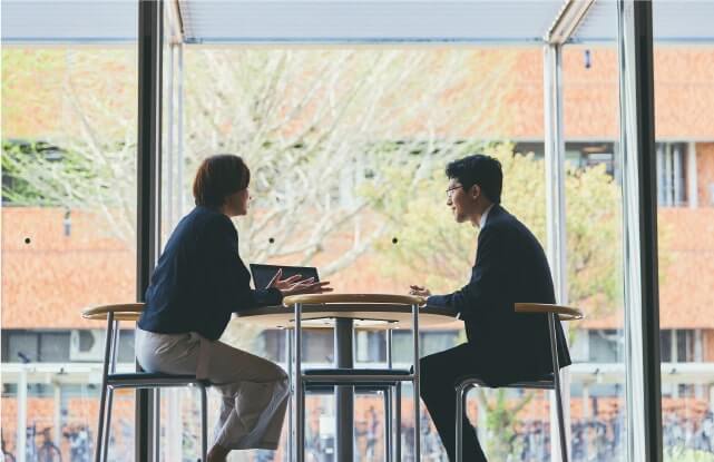 はたらくやりがいは、はたらく安心から。長く深く、キャリアを育てる。のイメージ画像